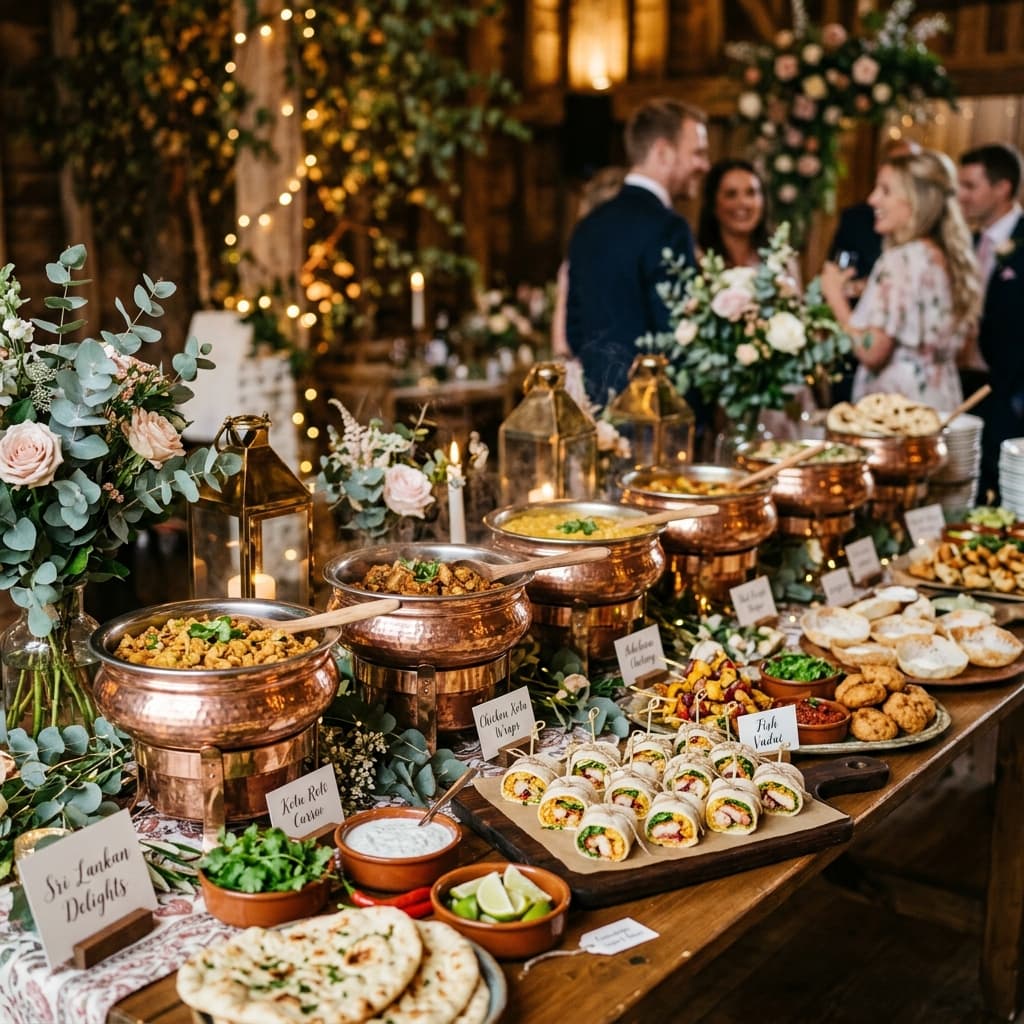 Catering setup by Aromaa